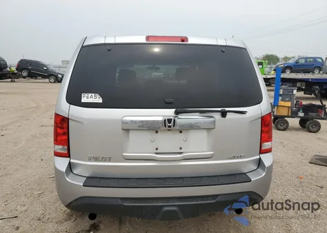 2015 Honda Pilot Lx из США, поврежденный, VIN 5FNYF4H23FB044292